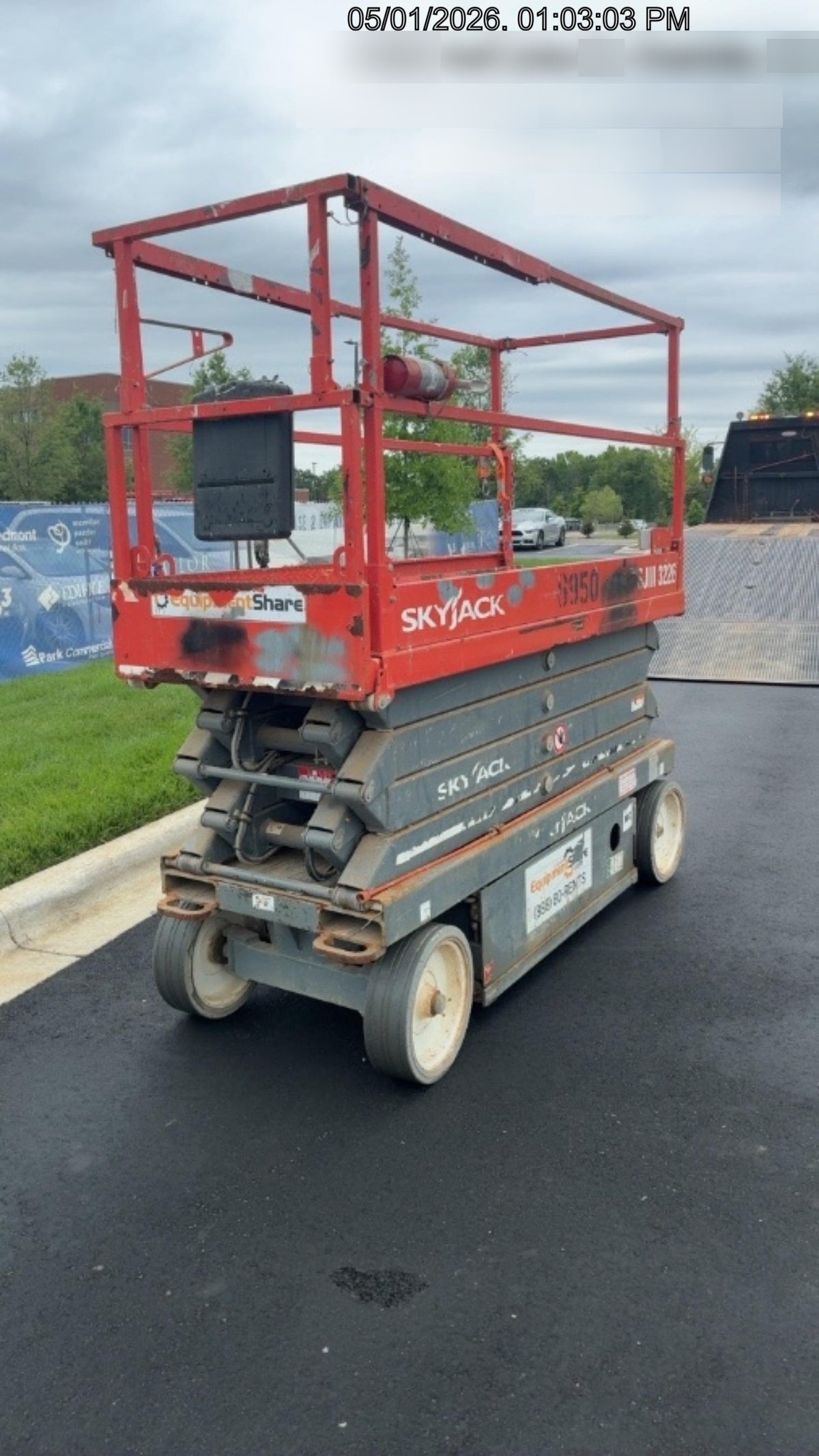 2018 Skyjack SJIII-3226 Skyjack SJIII3226 Scissor Lift w/Trojan Batteries