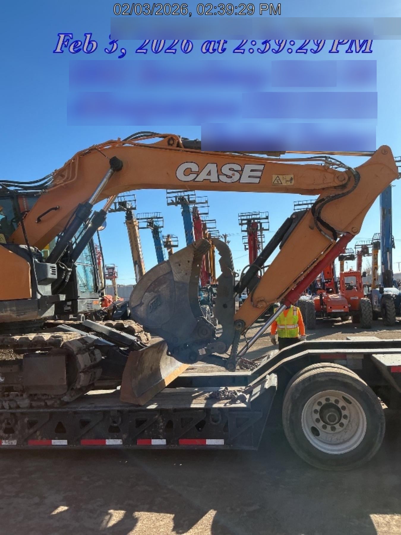 2022 CASE CX145D SR