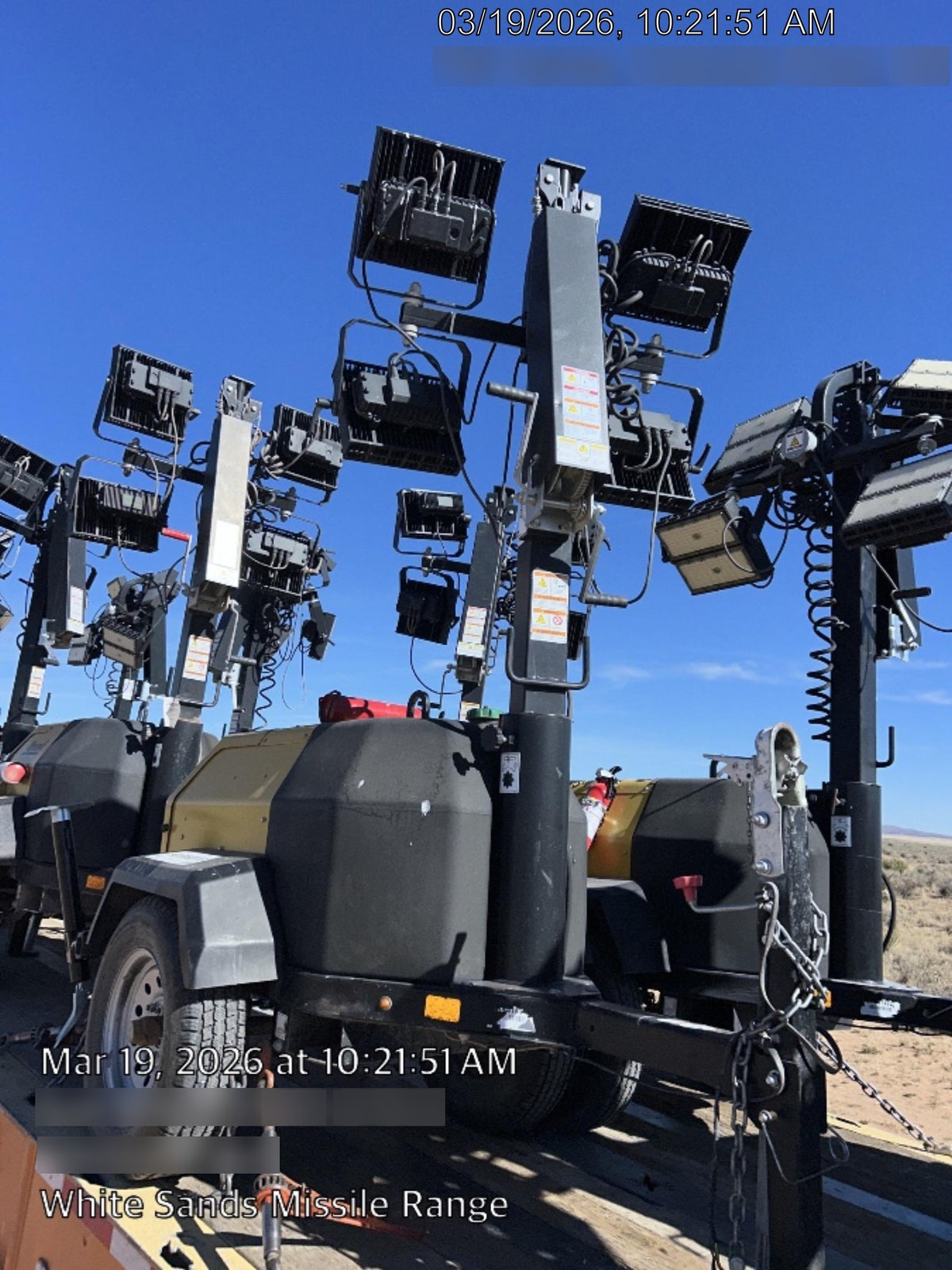 2019 Wacker Neuson LTV6K-MH Power mast, 1100W MH