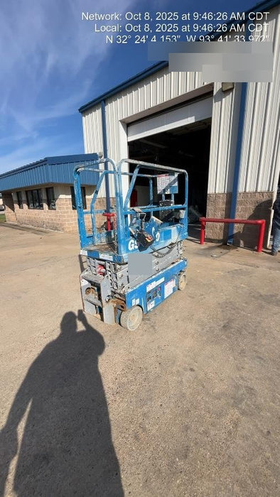 2019 Genie GS-1930 Fixed Rails with Chain Entry