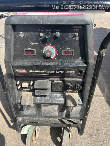 2025 LINCOLN ELECTRIC Ranger 305 LPG