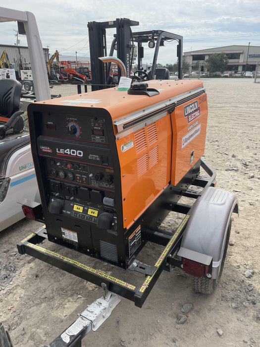 2022 Lincoln Electric LE400 Kubota V1505, Trlr, Cable Rack, Light Kit, ES Decals, T3