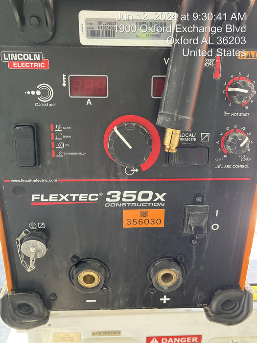 2023 LINCOLN ELECTRIC FLEXTEC 350X