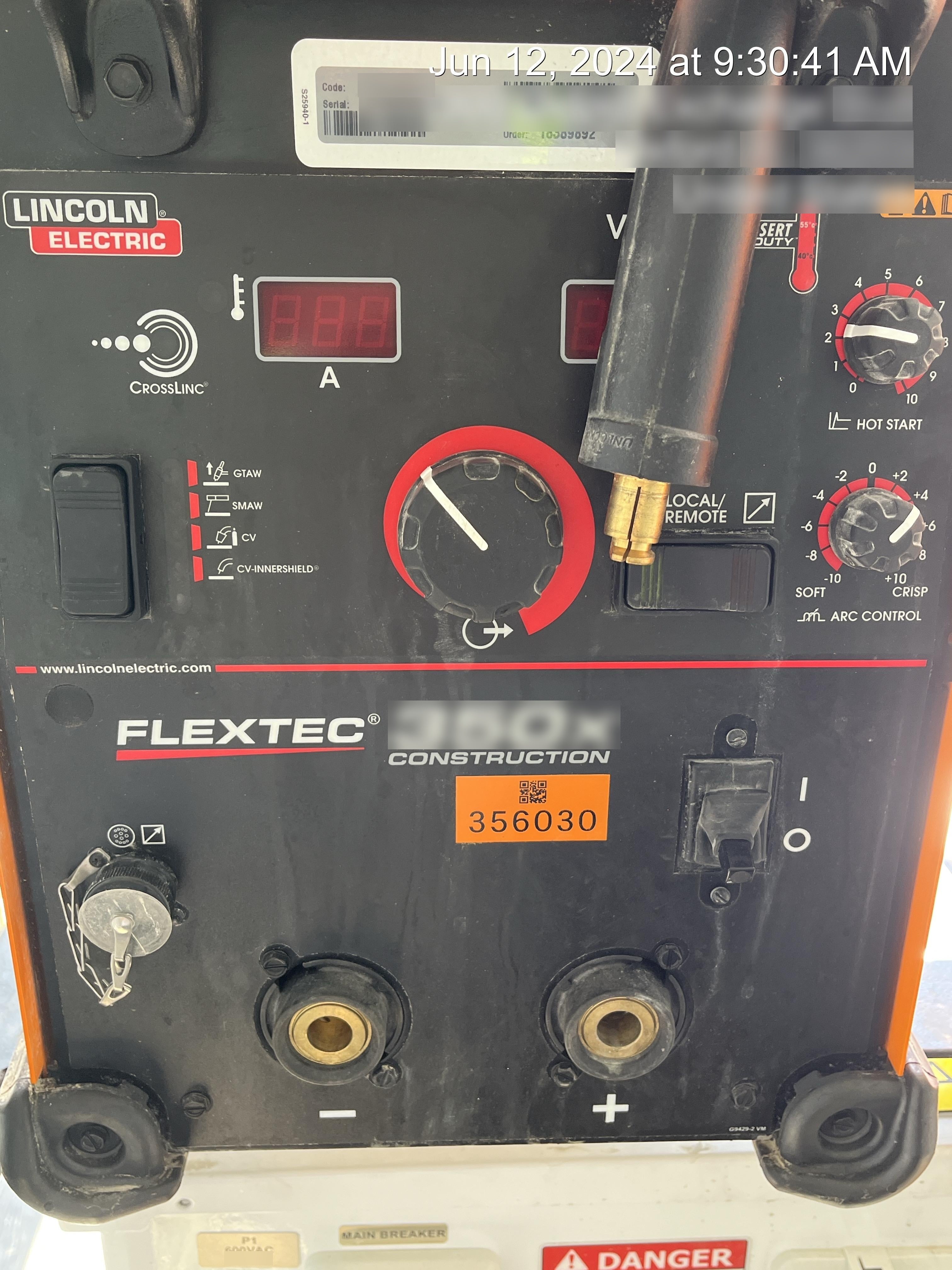 2023 LINCOLN ELECTRIC FLEXTEC 350X