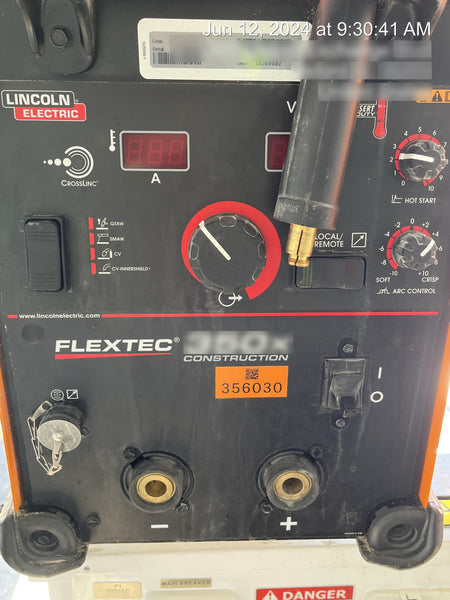 2023 LINCOLN ELECTRIC FLEXTEC 350X