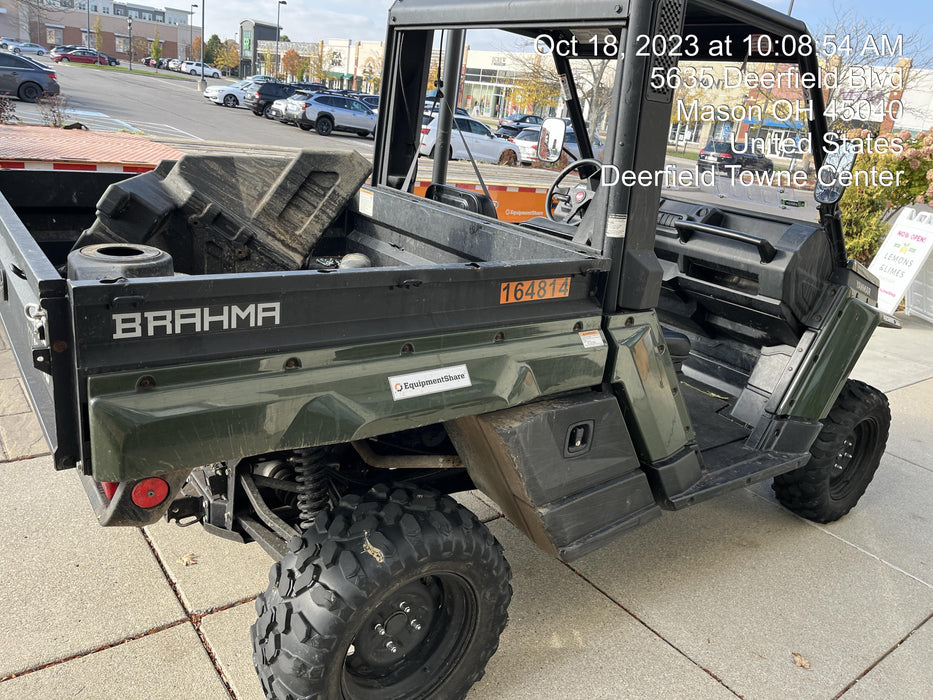2021 Yanmar YU1000 Canopy, Steel Wheel, Poly WindShield, Beacon, Backup Alarm