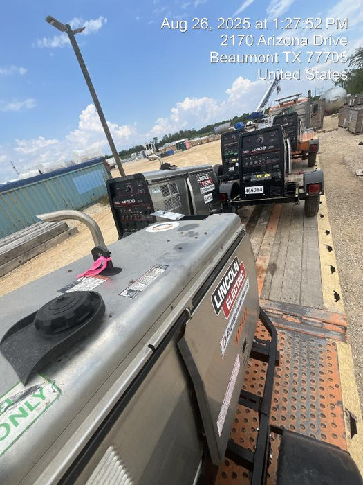 2024 Lincoln Electric LE400 Kubota V1505, Trlr, Cable Rack, Light Kit, ES Decals, T3