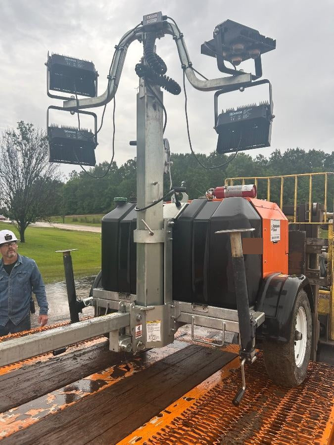 2024 Wanco WLTT-4MM4K Diesel, Deep Sea Controller, Shore Power Plug, Auto Start, (4) 350W LED Floodlights, 4kW Generator, 60 Gal Fuel Tank, 2" Ball, T3