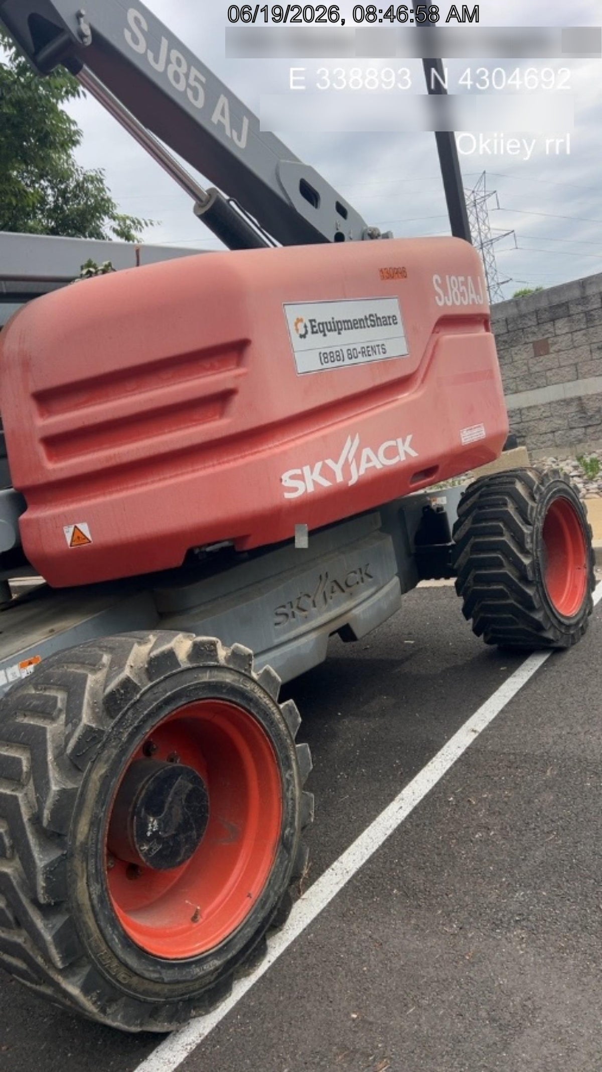 2021 SKYJACK SJ85 AJ