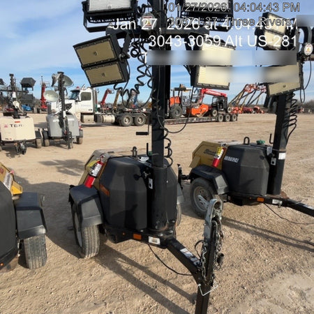 Allmand NLV3GR 3kW Light Plant - LED