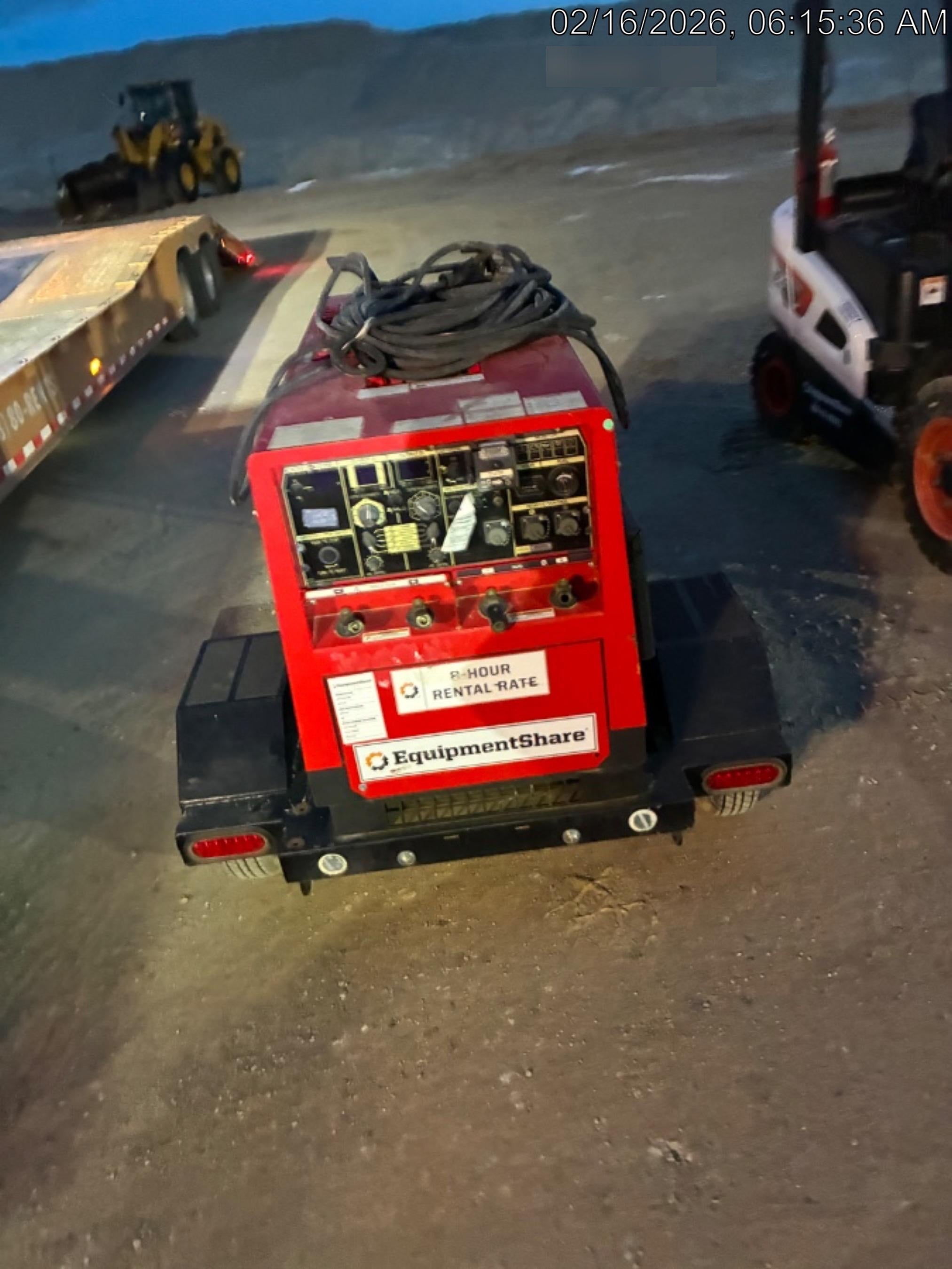 2022 Shindaiwa DGW400MDL Kubota D902 Engine, 23 HP, Dual Op Welder, Wire, Arc, Droop Stick, Tig, and CC Stick Functionality, Simulphase, 3 Phase and 1 Phase Gen Output, Single Axle NB Trlr, Slr Trckl Chrg 12V 12W, Fire Ext
