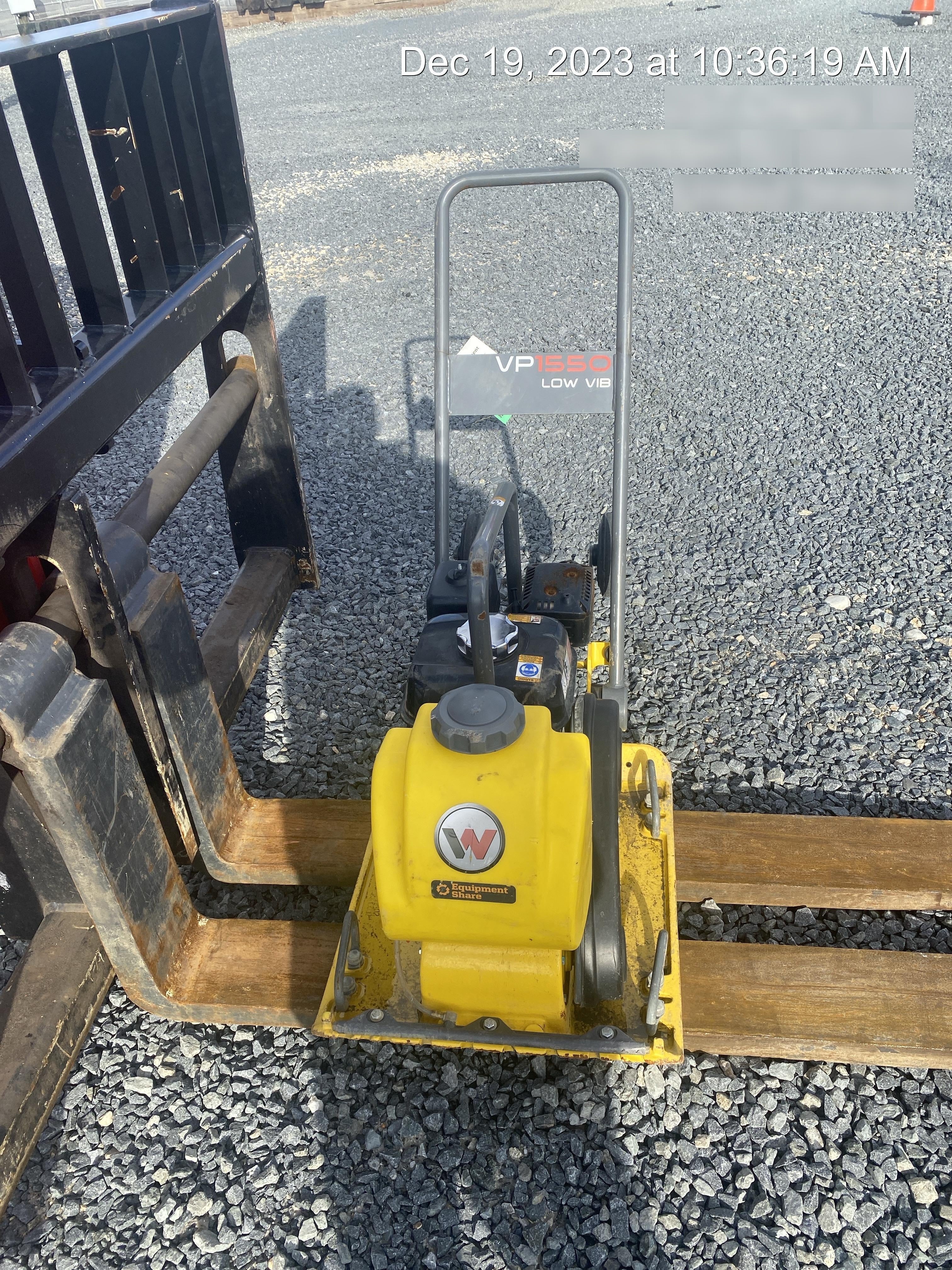 2021 WACKER NEUSON VP1550AW