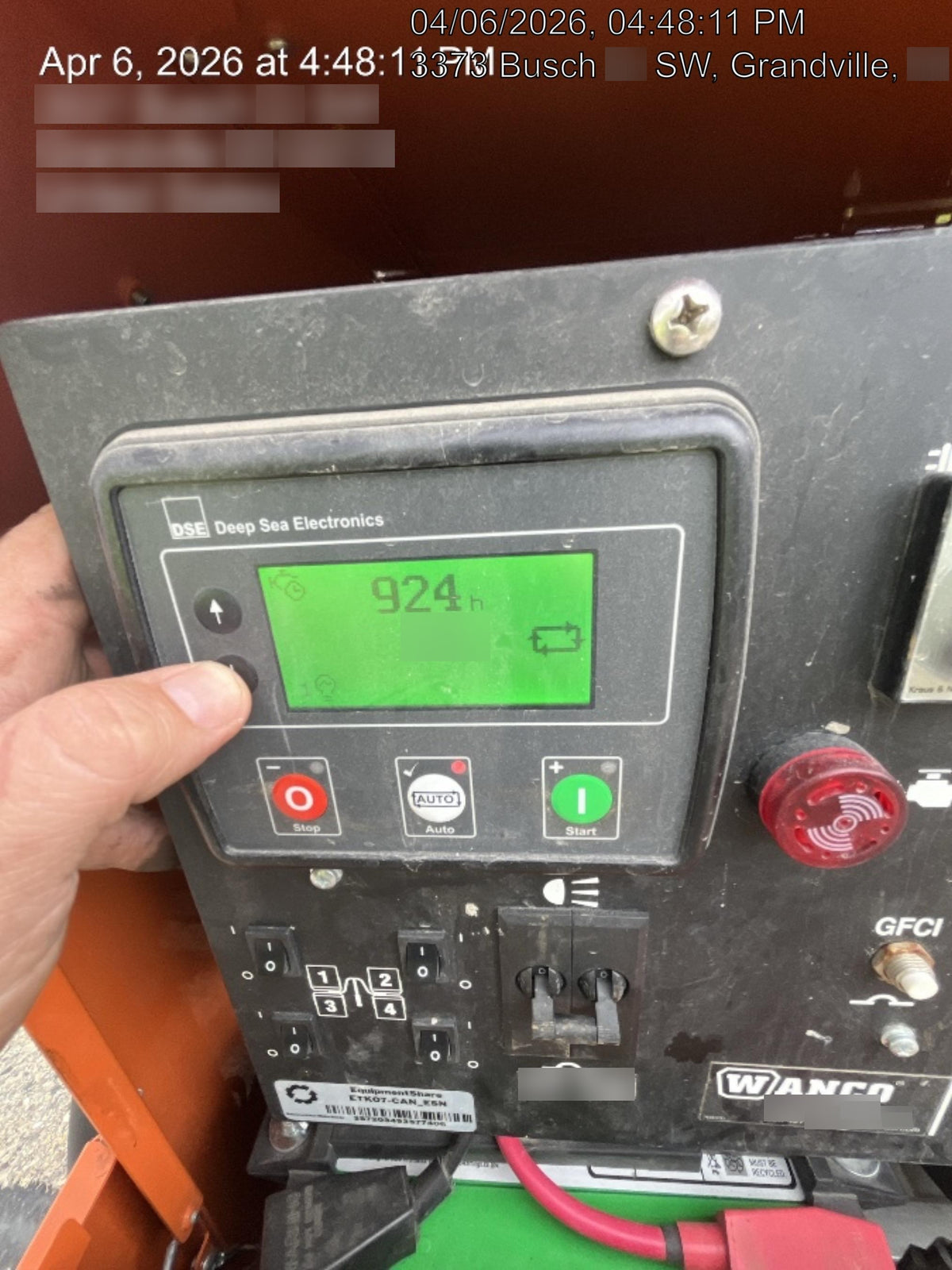 2024 Wanco WLTT-4MM4K Diesel, Deep Sea Controller, Shore Power Plug, Auto Start, (4) 350W LED Floodlights, 4kW Generator, 60 Gal Fuel Tank, 2" Ball, T3