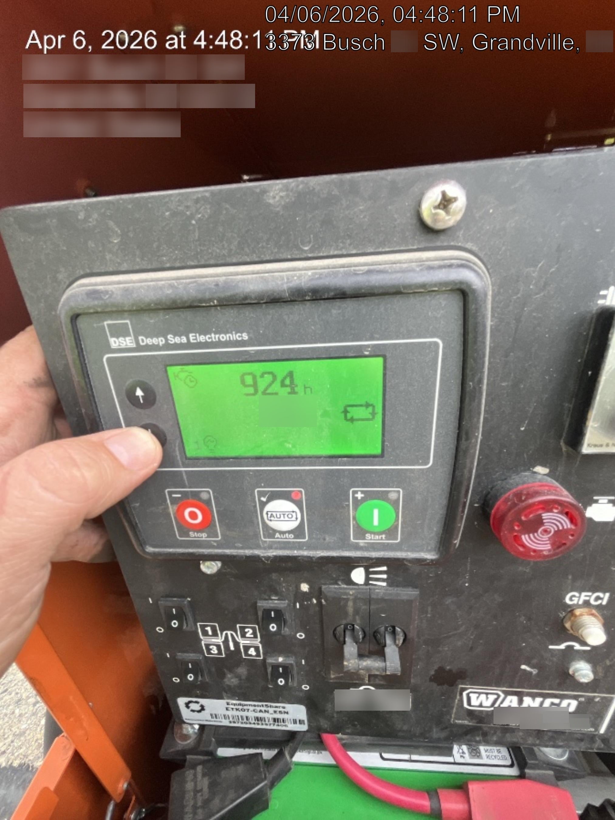 2024 Wanco WLTT-4MM4K Diesel, Deep Sea Controller, Shore Power Plug, Auto Start, (4) 350W LED Floodlights, 4kW Generator, 60 Gal Fuel Tank, 2" Ball, T3