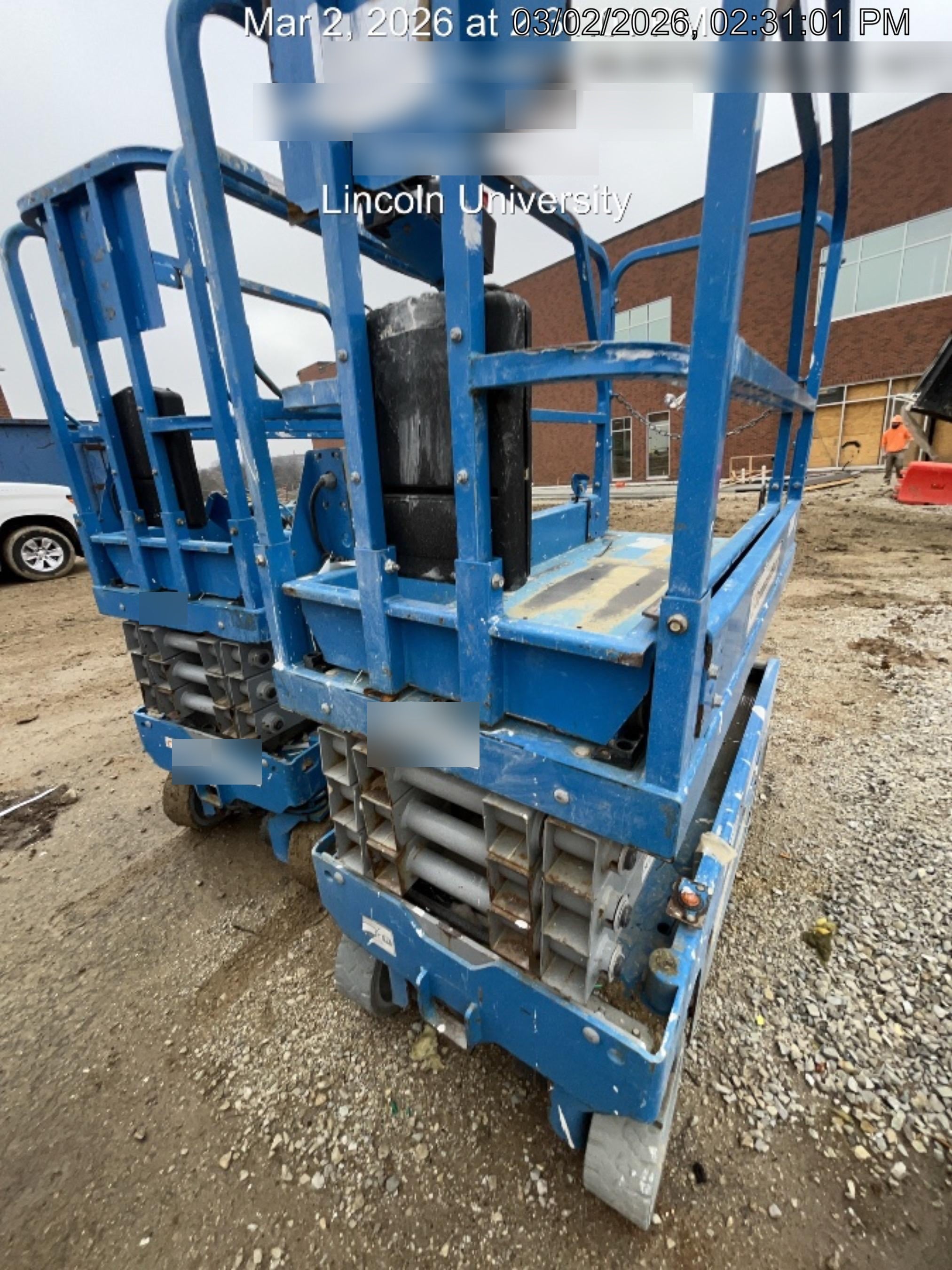 2018 Genie GS-1930 Genie GS-1930 w/Fixed Rail, Chain Entry