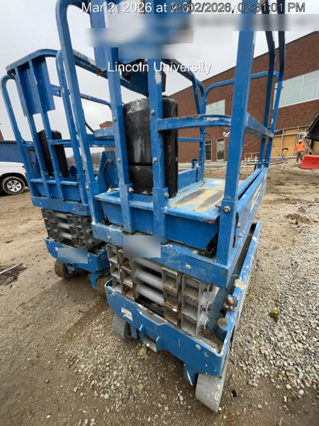 2018 Genie GS-1930 Genie GS-1930 w/Fixed Rail, Chain Entry