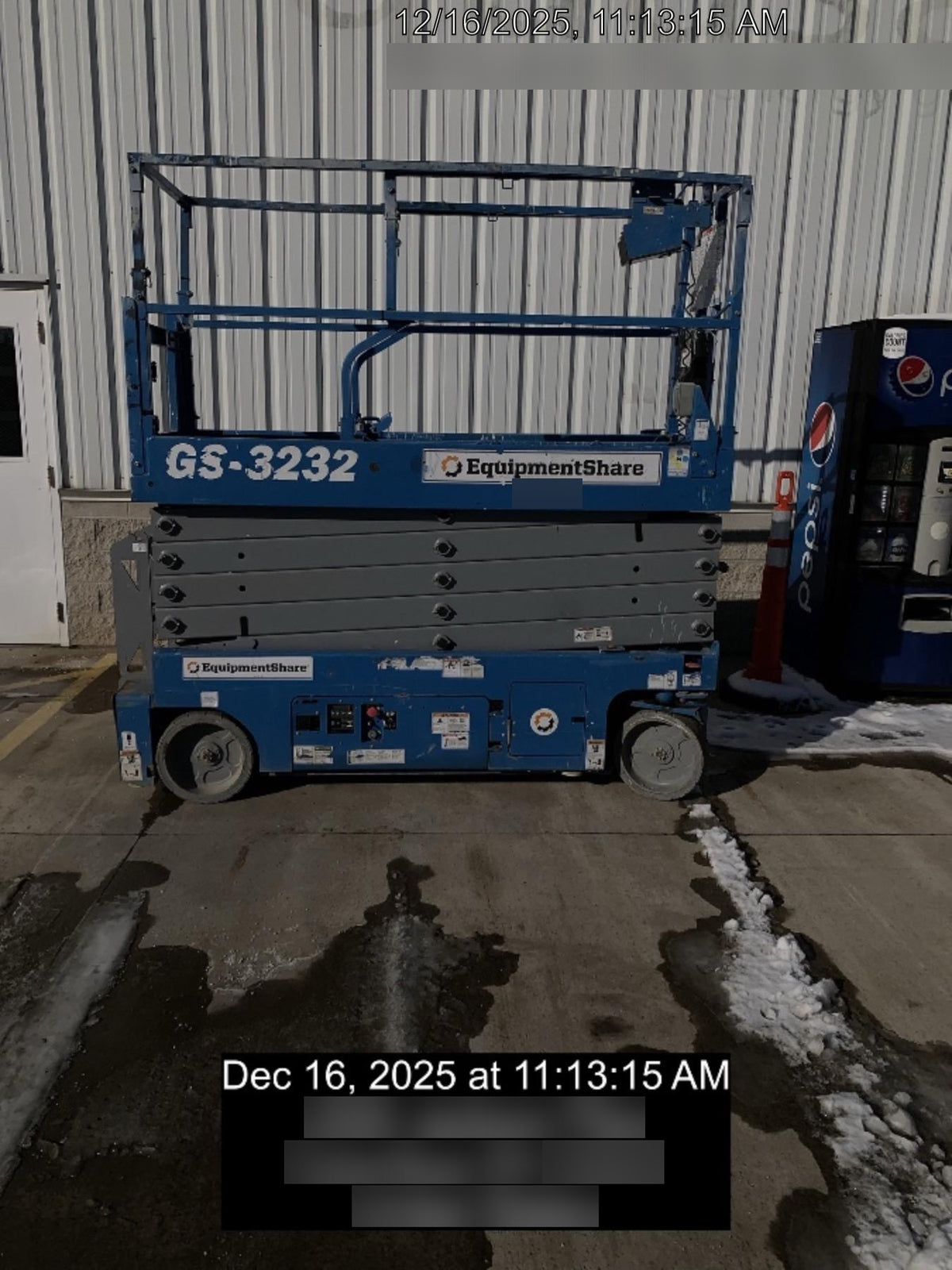 2019 Genie GS-3232 Standard Options