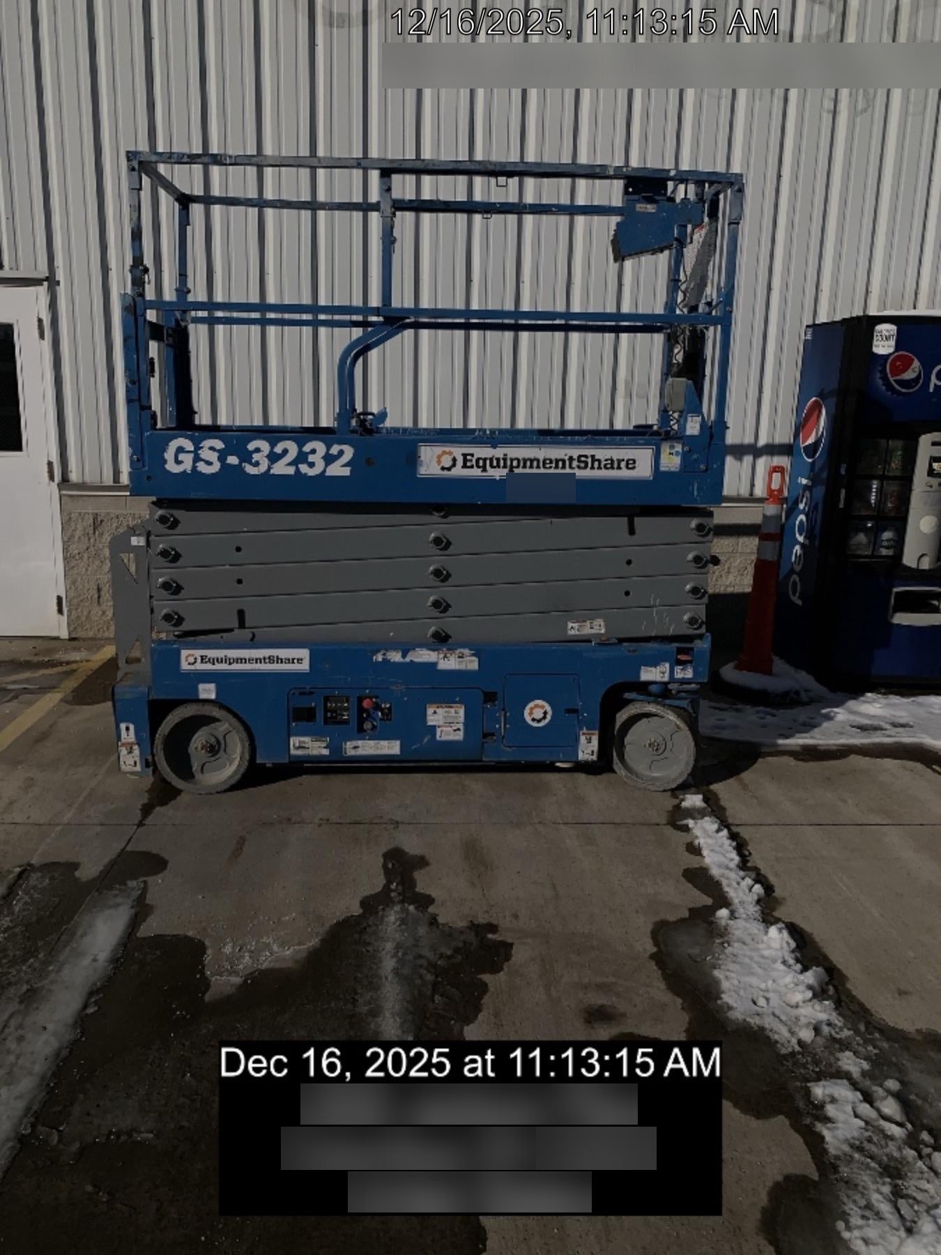 2019 Genie GS-3232 Standard Options