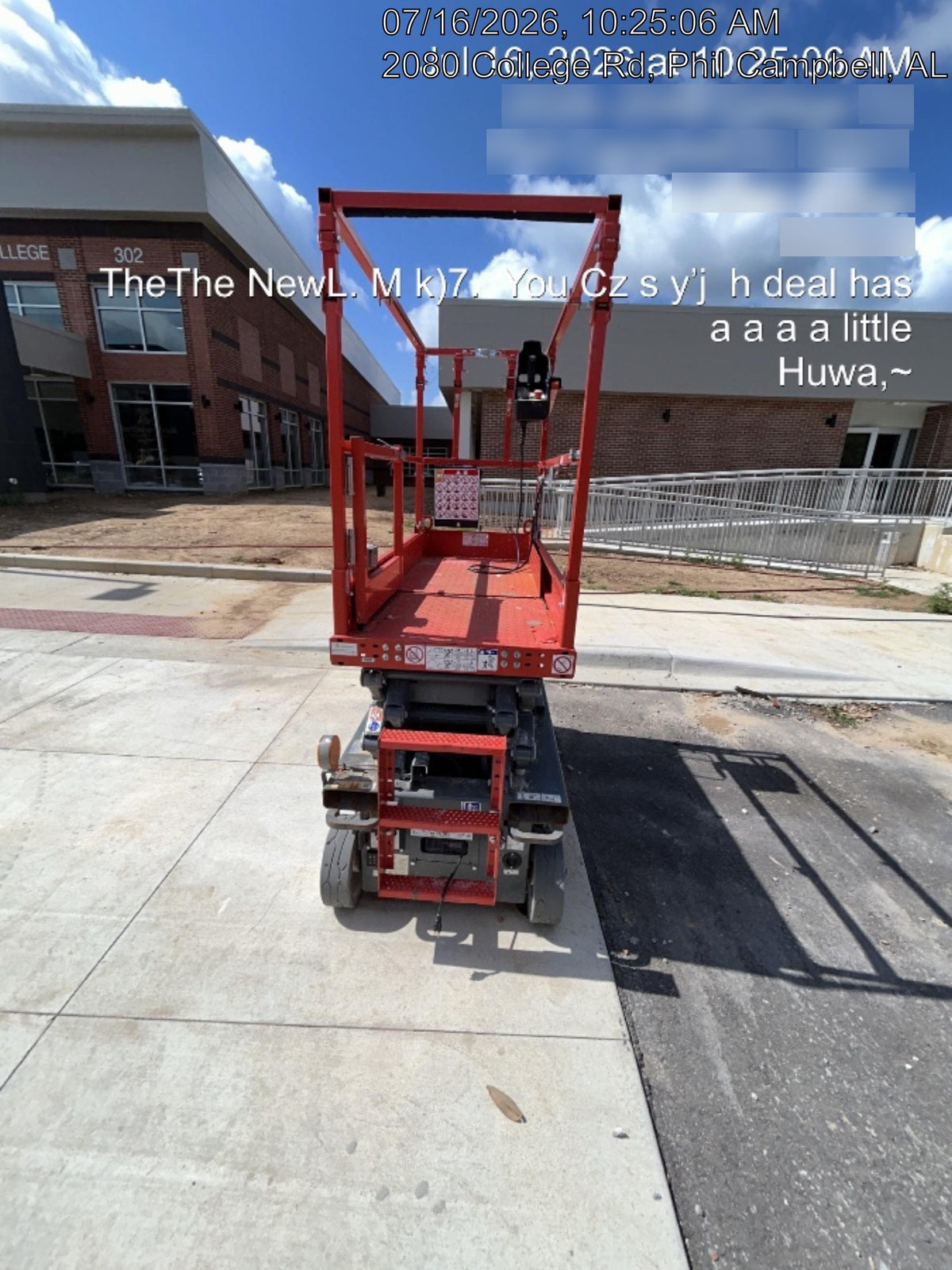 2024 Skyjack SJ3219 Electric Drive, Sld NM Tires, DBcns, RFRails, Power to Platform, T3 + Access Control
