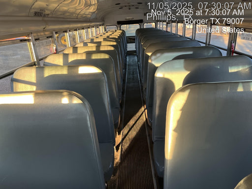 2012 BLUE BIRD 72 Passenger Bus