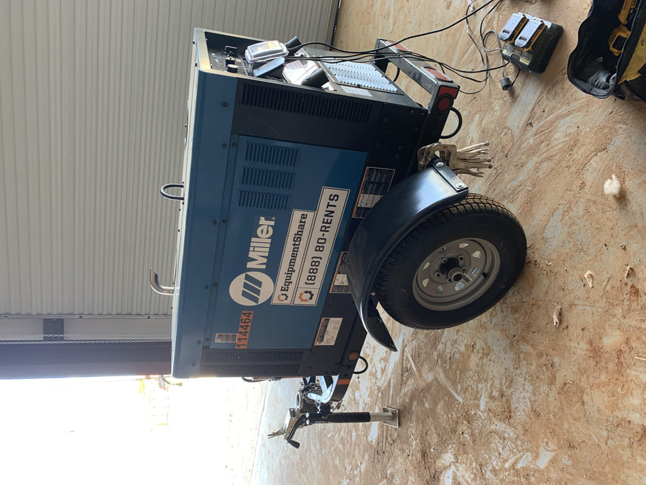 2020 Miller Electric BIG BLUE 400 Trailer Mounted Welder