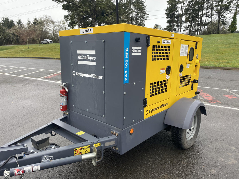 2021 ATLAS COPCO PAS 100 HF CS Enclosed