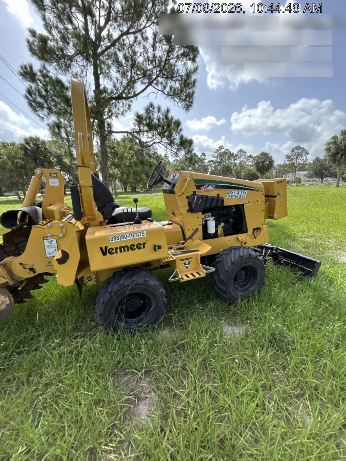 2022 VERMEER RTX450