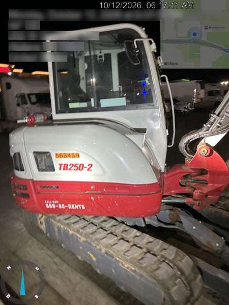 2025 TAKEUCHI TB250-2CR