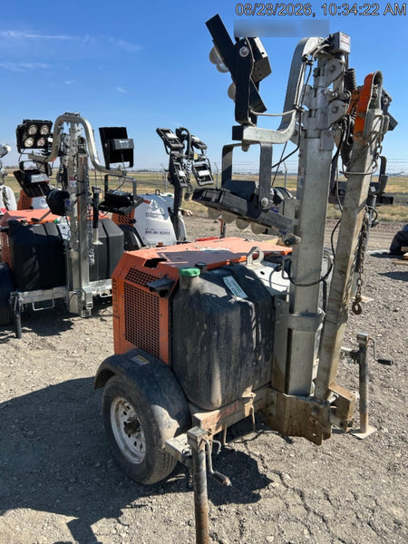 2024 Wanco WLTT-4MM4K Diesel, Deep Sea Controller, Shore Power Plug, Auto Start, (4) 350W LED Floodlights, 4kW Generator, 60 Gal Fuel Tank, 2" Ball, T3