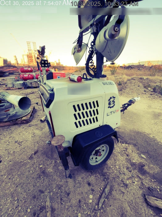 2018 Wacker Neuson LTV6L-MH Wacker Neuson LTV6L Mobile Light Tower w/Fuel Level Sensor Installed