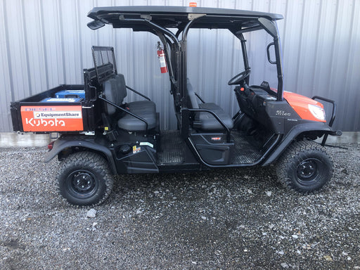 2021 Kubota RTV-X1140W-H Plastic Canopy, Windshield Acrylic Clear, LED Strobe Light, Wire Harness Kit, Back up Alarm