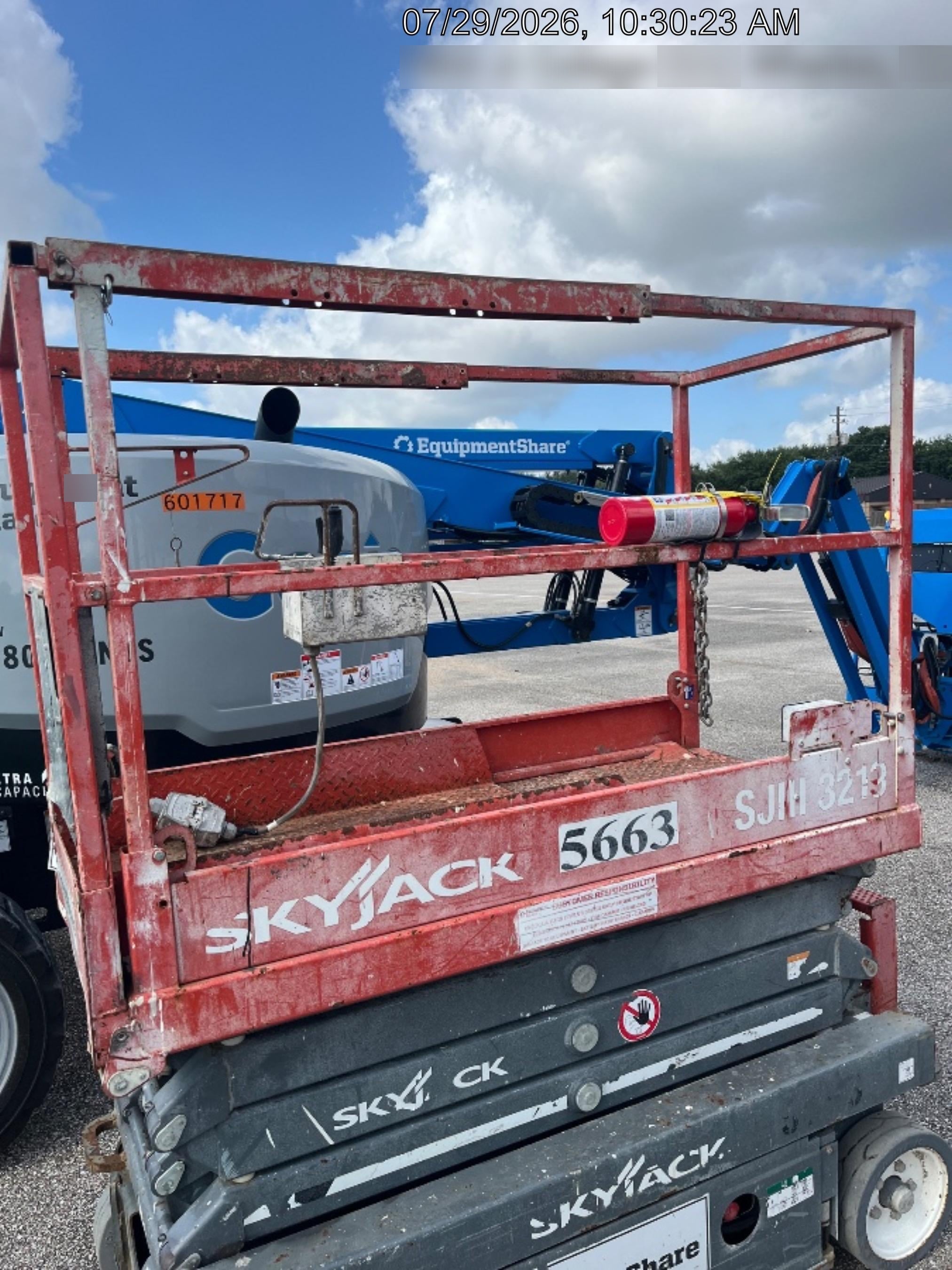 2017 Skyjack SJIII-3219 SJ3219, Trojan Battery Set, Extended Warranty 5yr/5k hr