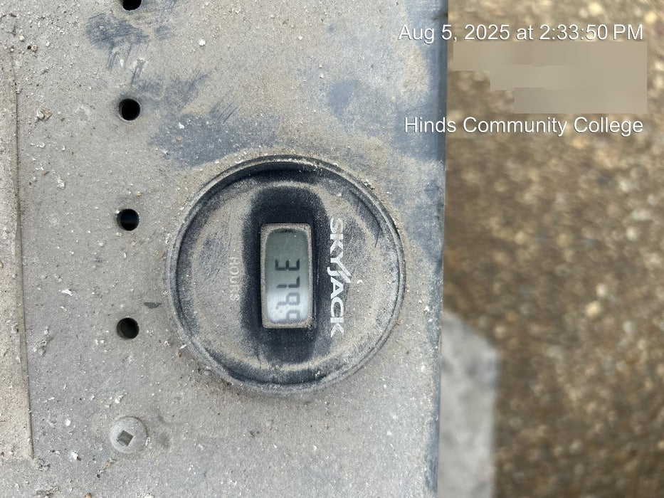 2019 Skyjack SJIII-3219 Standard Options, Trojan Batteries