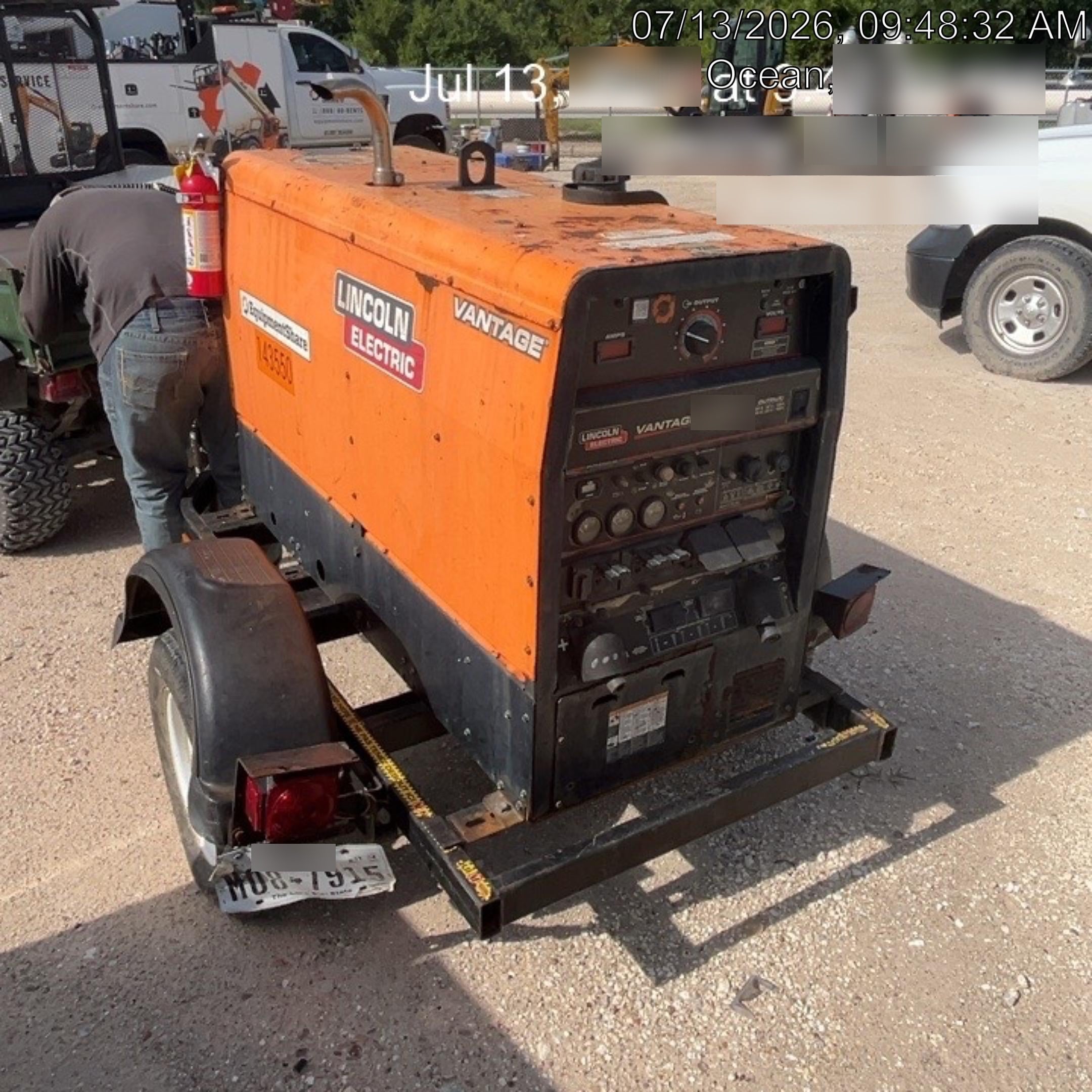 2021 Lincoln Electric Vantage 322 VANTAGE 322 READY-PAK 3
(EQUIPMENTSHARE)