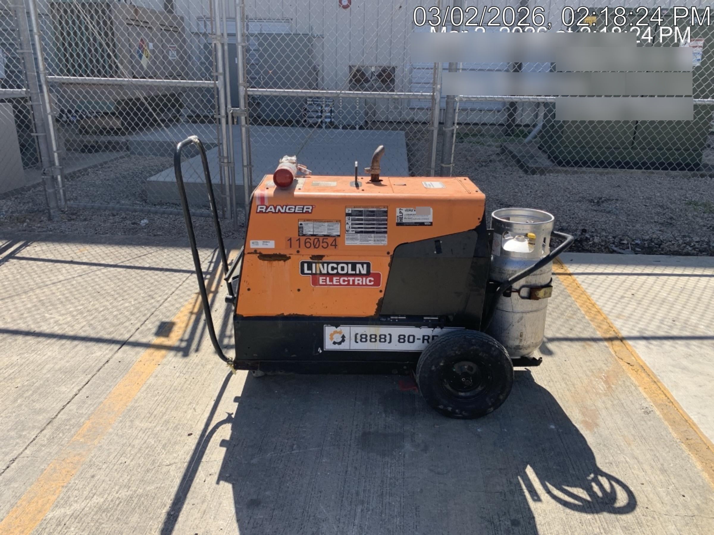 2020 Lincoln Electric Ranger 305 LPG Engine Driven Welder (Kohler®) One-Pak