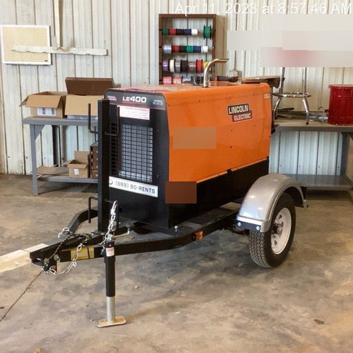 2023 Lincoln Electric LE400 Kubota V1505, Trlr, Cable Rack, Light Kit, ES Decals, T3