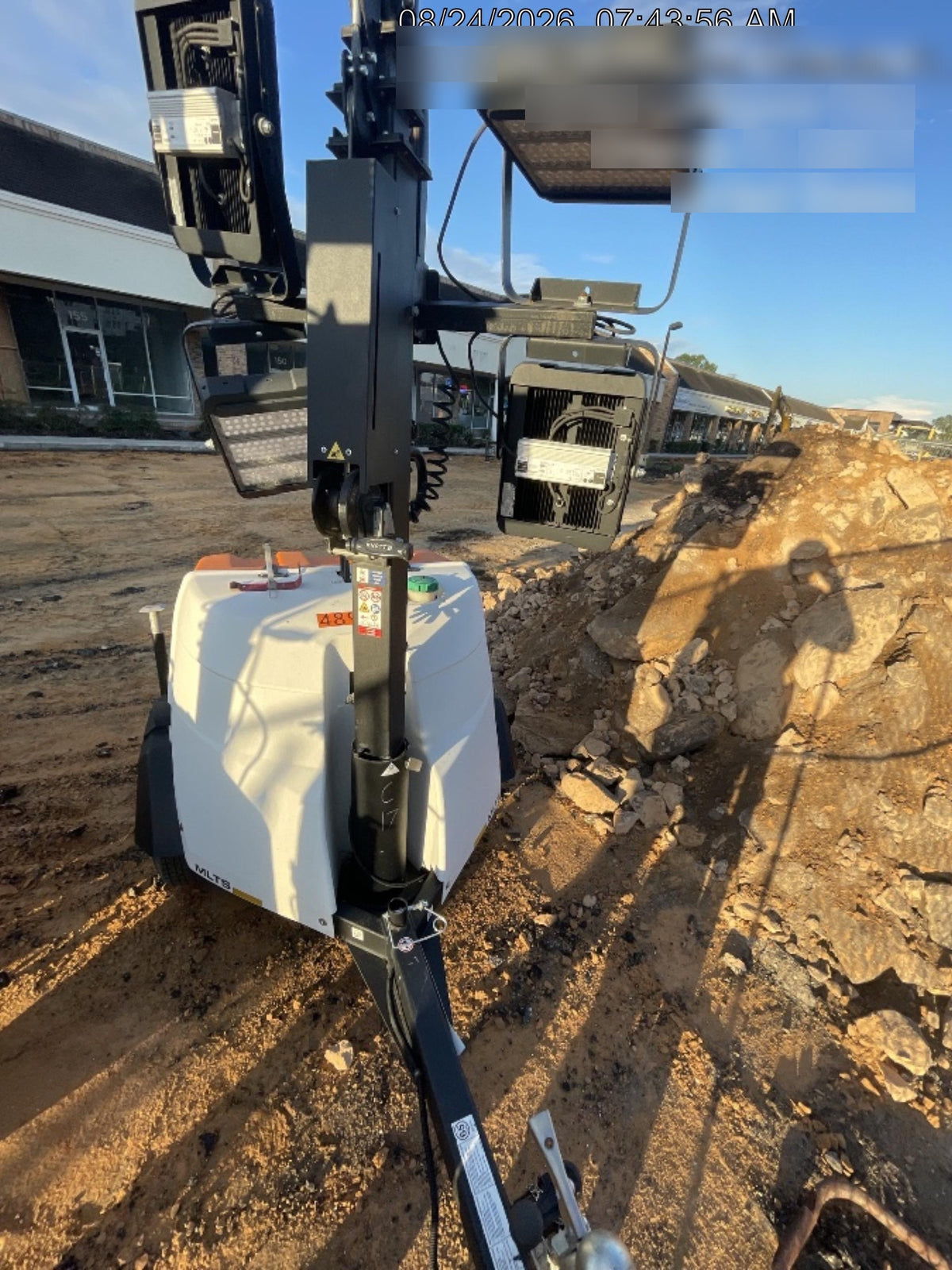 2025 Generac MLTS-4 Diesel, Mitsubishi L2E, 7.1 hp @1800 rpm, Flex Switch 120V Input, Powerzone Controller, (4) 320W LED Lights, 4kW Generator, 39.9 Gal Fuel Tank, 2" Ball, T3, ES Decals