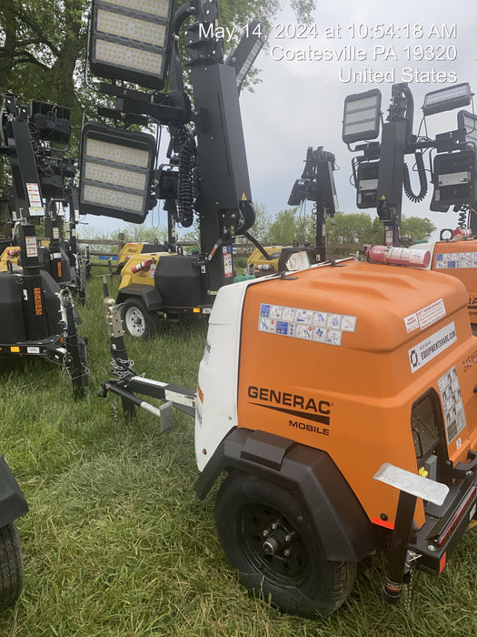 2023 Generac MLT2 Diesel, Flex Switch 120V Input, Powerzone Controller, (4) 320W LED Lights, 4kW Generator, 39.9 Gal Fuel Tank, 2" Ball, T3