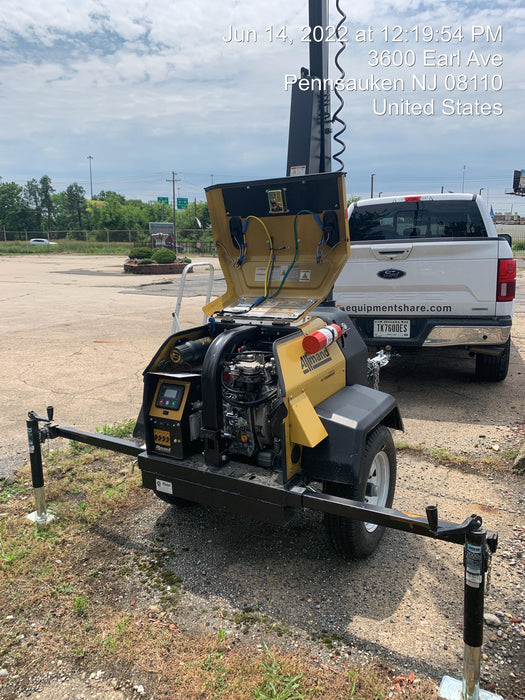 Allmand NLV3GR 3kW Light Plant - LED