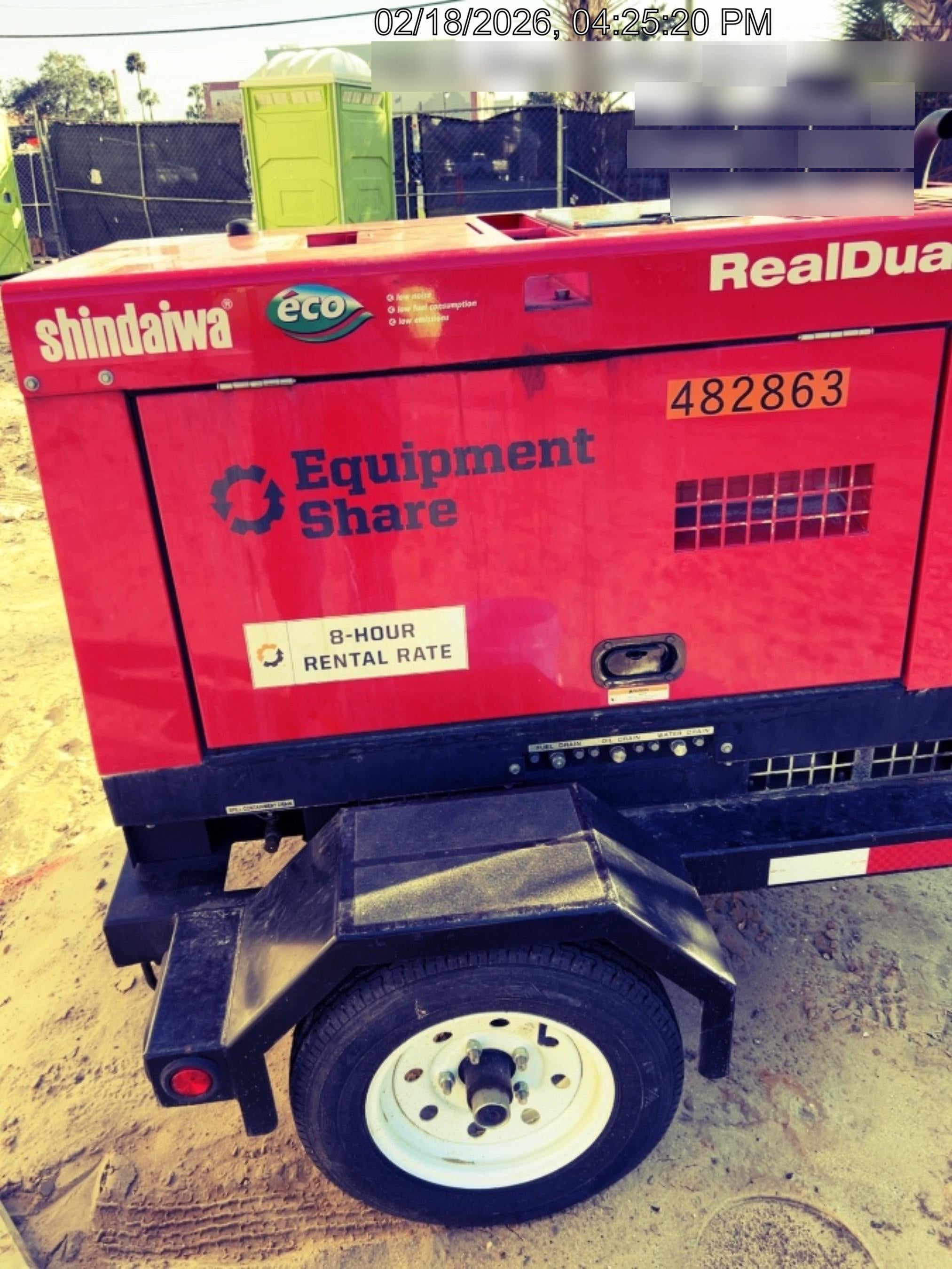 2024 Shindaiwa DGW400DML Kubota D902 Engine, 23 HP, Dual Op Welder, Wire, Arc, Droop Stick, Tig, and CC Stick Functionality, Simulphase, 3 Phase and 1 Phase Gen Output, Single Axle NB Trlr, Slr Trckl Chrg 12V 12W, Fire Ext, T3