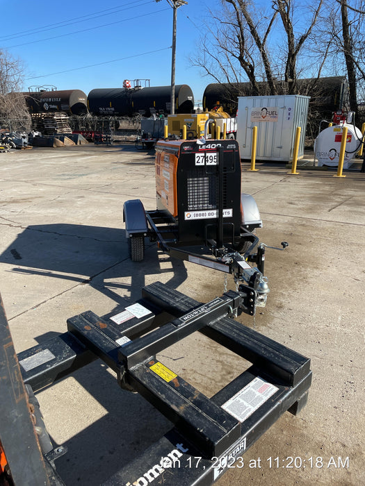 2022 Lincoln Electric LE400 Kubota V1505, Trlr, Cable Rack, Light Kit, ES Decals, T3