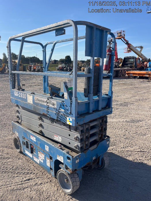 2019 Genie GS-1930 Fixed Rails with Chain Entry