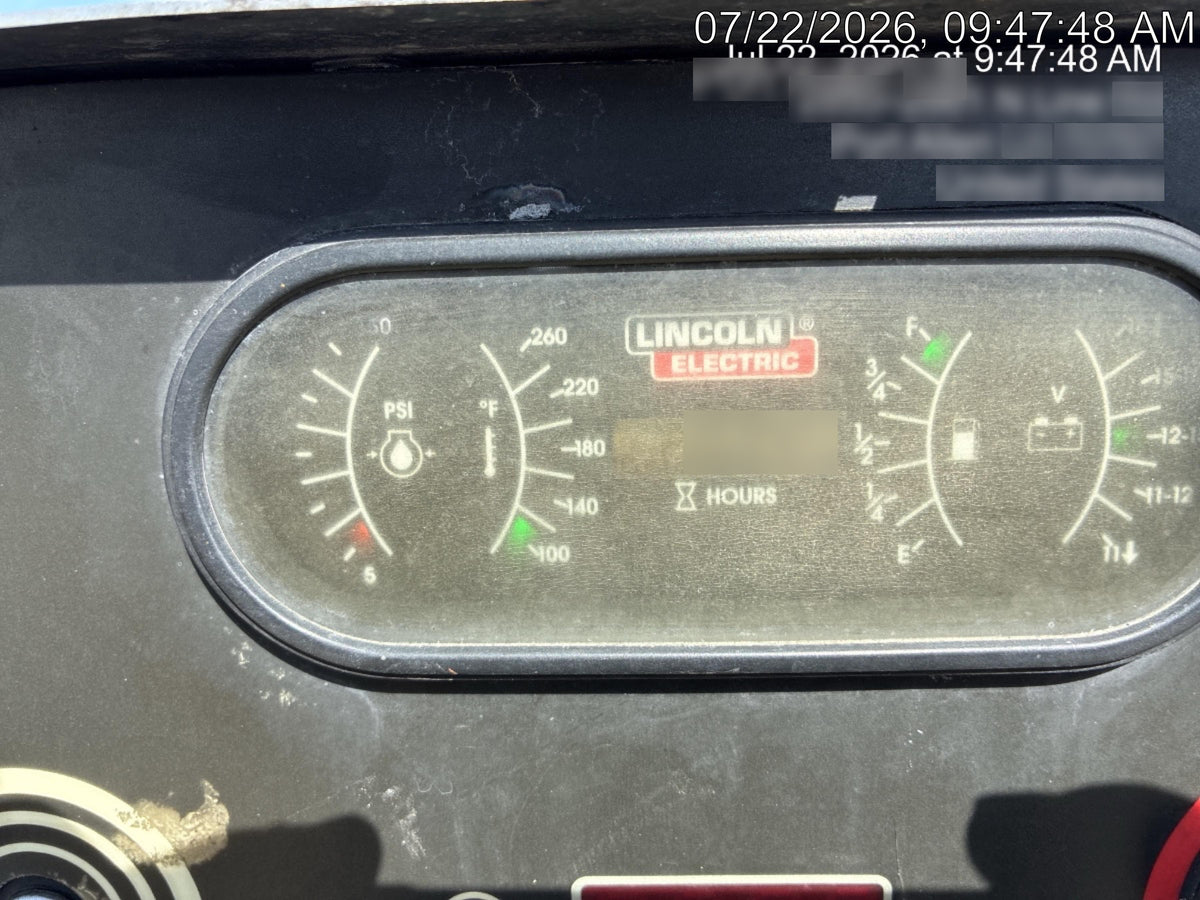 2021 Lincoln Electric Air Vantage 566 Air Vantage 566X Ready Pak 3 (includes trailer, cable rack, fender light kit); no telematics