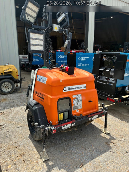 2023 Generac MLT2 Diesel, Flex Switch 120V Input, Powerzone Controller, (4) 320W LED Lights, 4kW Generator, 39.9 Gal Fuel Tank, 2" Ball, T3