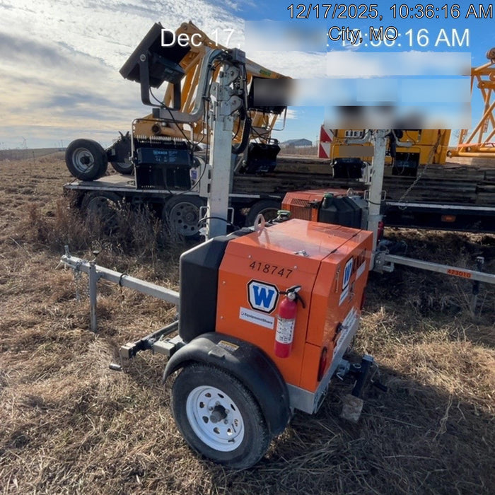 2024 Wanco WLTT-4MM4K Diesel, Deep Sea Controller, Shore Power Plug, Auto Start, (4) 350W LED Floodlights, 4kW Generator, 60 Gal Fuel Tank, 2" Ball, T3