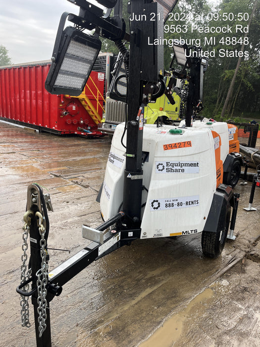 2024 Generac MLT2 Diesel, Flex Switch 120V Input, Powerzone Controller, 
(4) 320W LED Lights, 4kW Generator, 39.9 Gal Fuel Tank, 2" Ball, T3