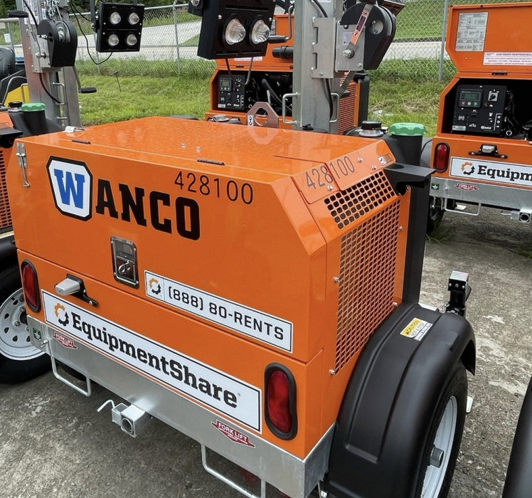 2024 Wanco WLTT-4MM4K Diesel, Deep Sea Controller, Shore Power Plug, Auto Start, (4) 350W LED Floodlights, 4kW Generator, 60 Gal Fuel Tank, 2" Ball, T3