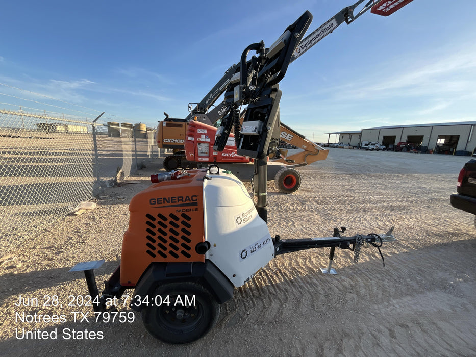 2024 Generac MLT2 Diesel, Flex Switch 120V Input, Powerzone Controller, 
(4) 320W LED Lights, 4kW Generator, 39.9 Gal Fuel Tank, 2" Ball, T3