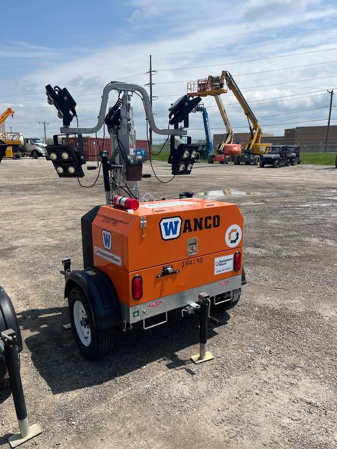 2024 Wanco WLTT-4MM4K Diesel, Deep Sea Controller, Shore Power Plug, Auto Start, (4) 350W LED Floodlights, 4kW Generator, 60 Gal Fuel Tank, 2" Ball, T3