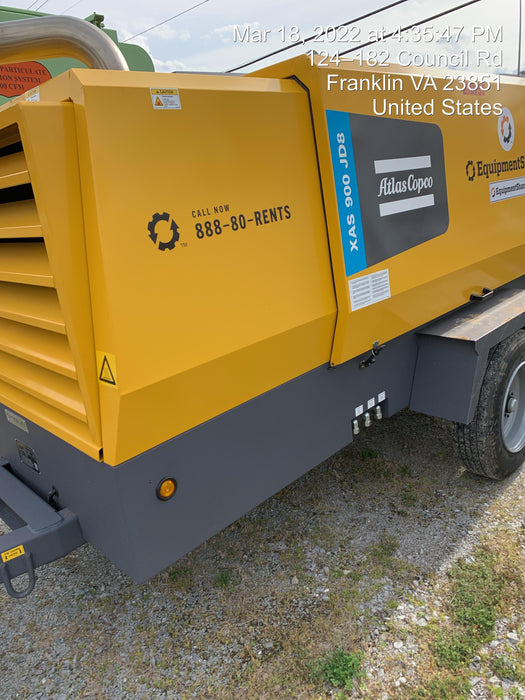 2022 ATLAS COPCO XAS 900